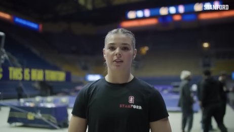 Stanford Women’s Gymnastics Day in the Life with Madison Brunette