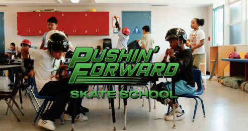 Pushin Forward Skate School in Inglewood